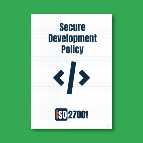ISO 27001 Secure Development Policy Template