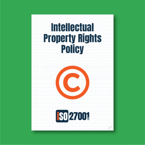 ISO 27001 Intellectual Property Rights Policy